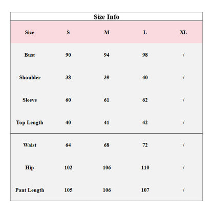 Casual Color Block Long Sleeve Sleepwear Set