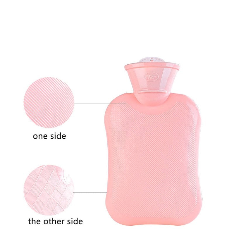 Cartoon Printed Flannelette Cover Infusing Water Hot Water Bag