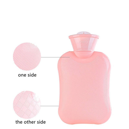 Cartoon Printed Flannelette Cover Infusing Water Hot Water Bag