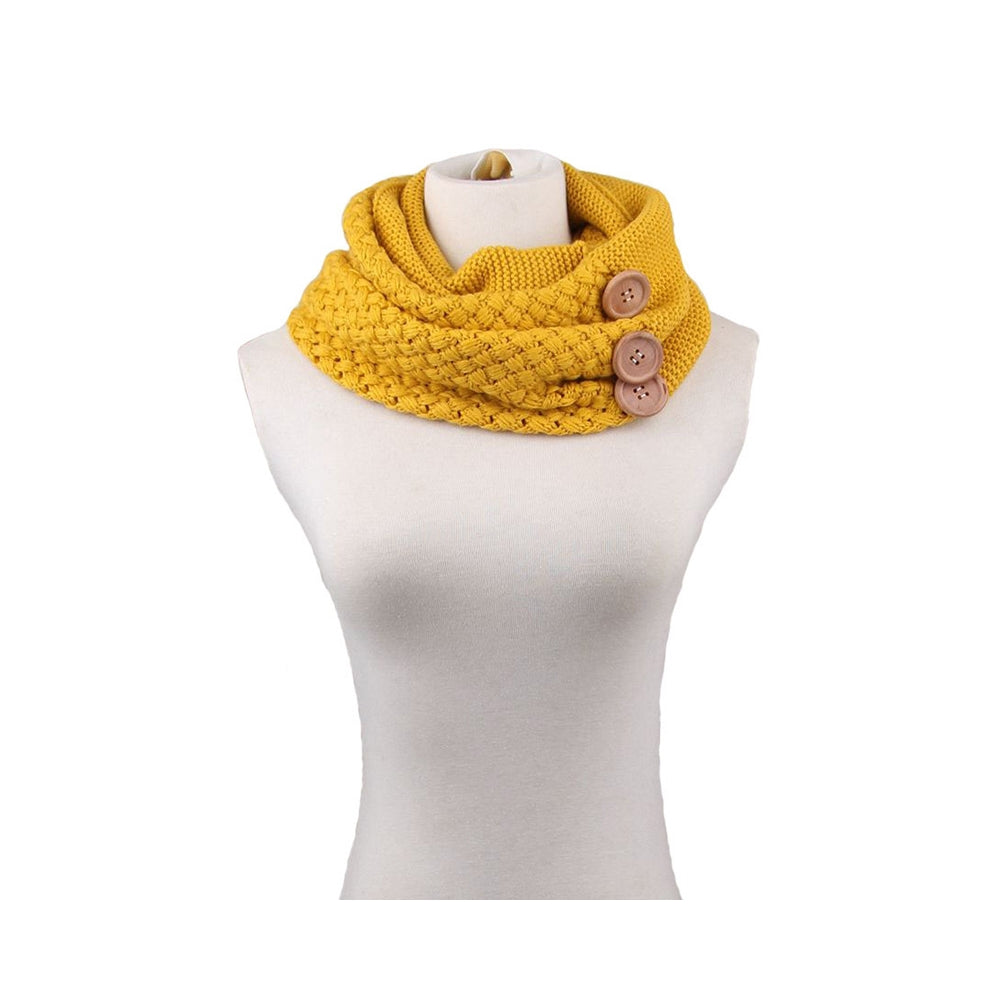Fashion 5 Colors Knitting Cape Scarf