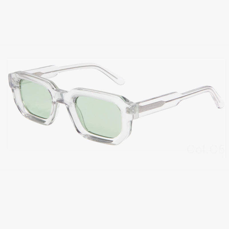 Retro Square Wide Polarized Sunglasses