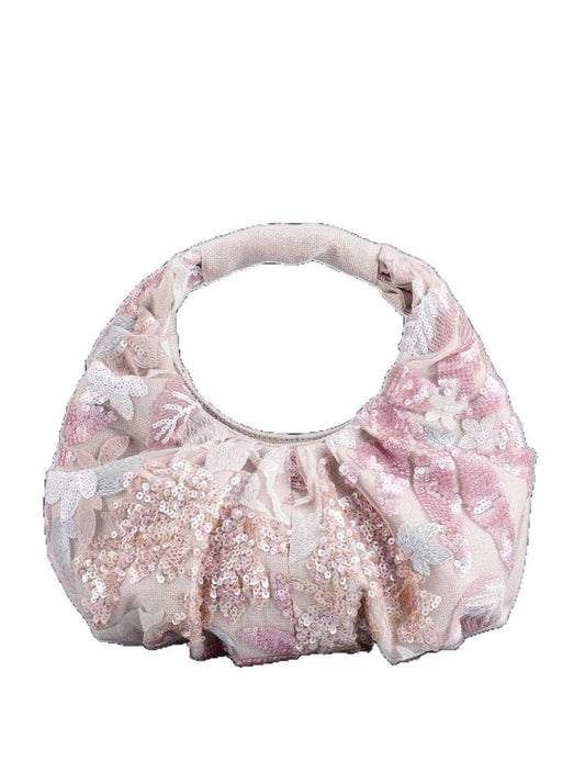 Elegant Sequin Embroidered Handbag