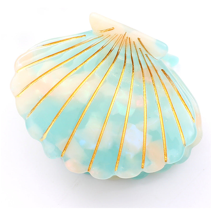 Simple Colorful Shell Acetate Claw Claw