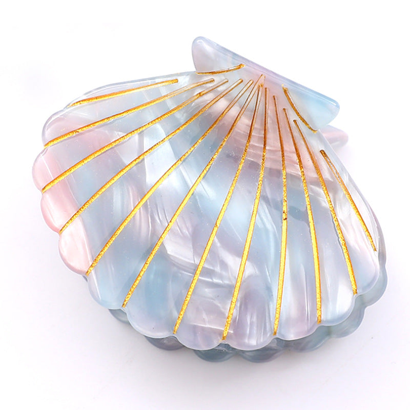 Simple Colorful Shell Acetate Claw Claw