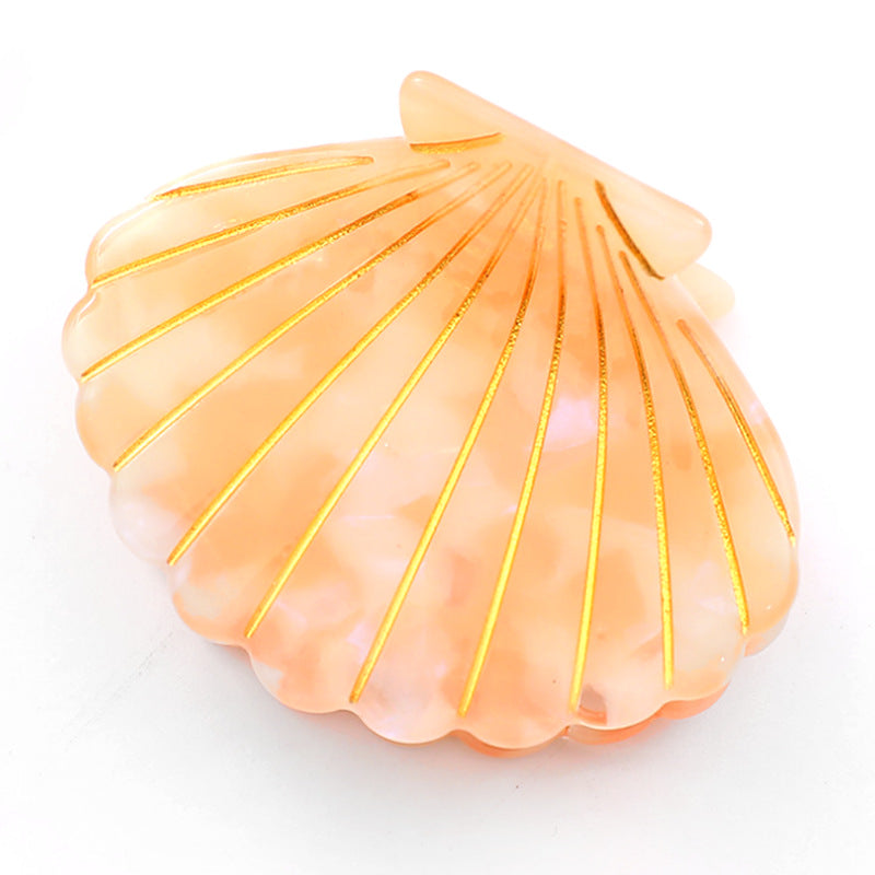 Simple Colorful Shell Acetate Claw Claw