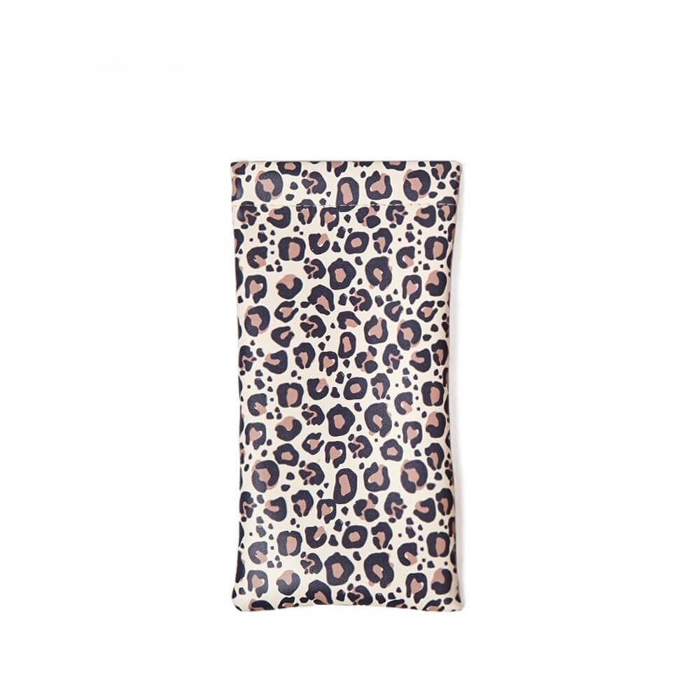 Squeeze Top Leather Travel Eyeglass