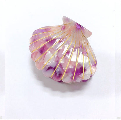 Simple Colorful Shell Acetate Claw Claw
