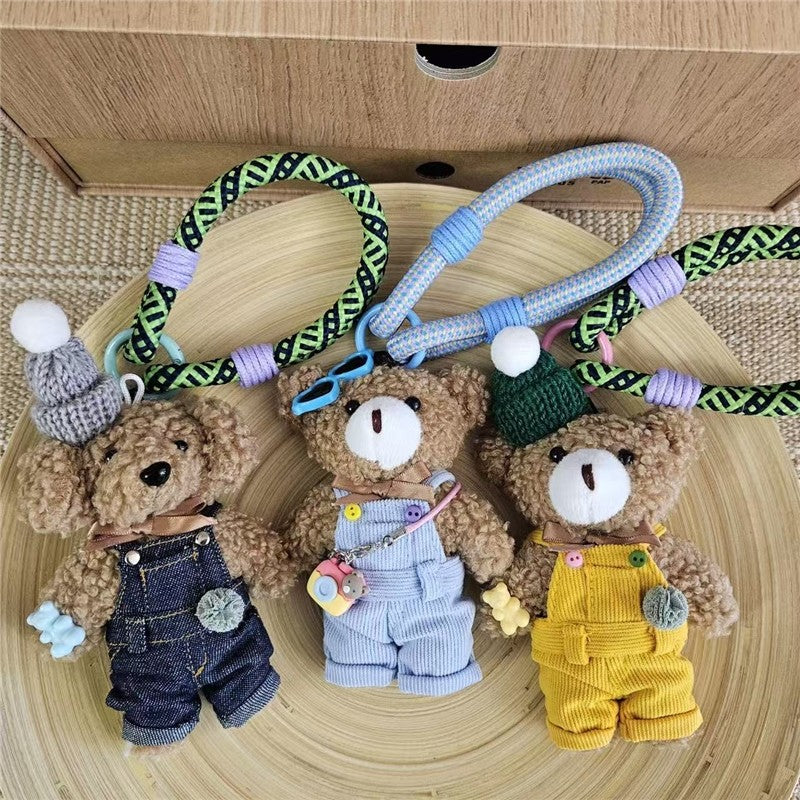 Cute Plush Bear Keychain