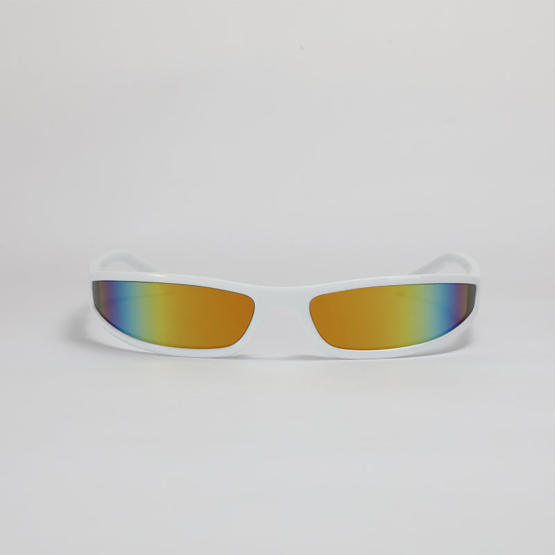 Street Futuristic Narrow Frame Sunglasses