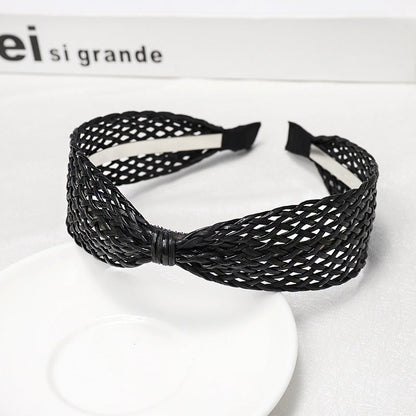 Vintage Handmade Straw Knot Headbands