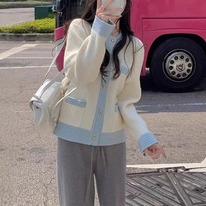 Loose Fit Slimming Knit Cardigan