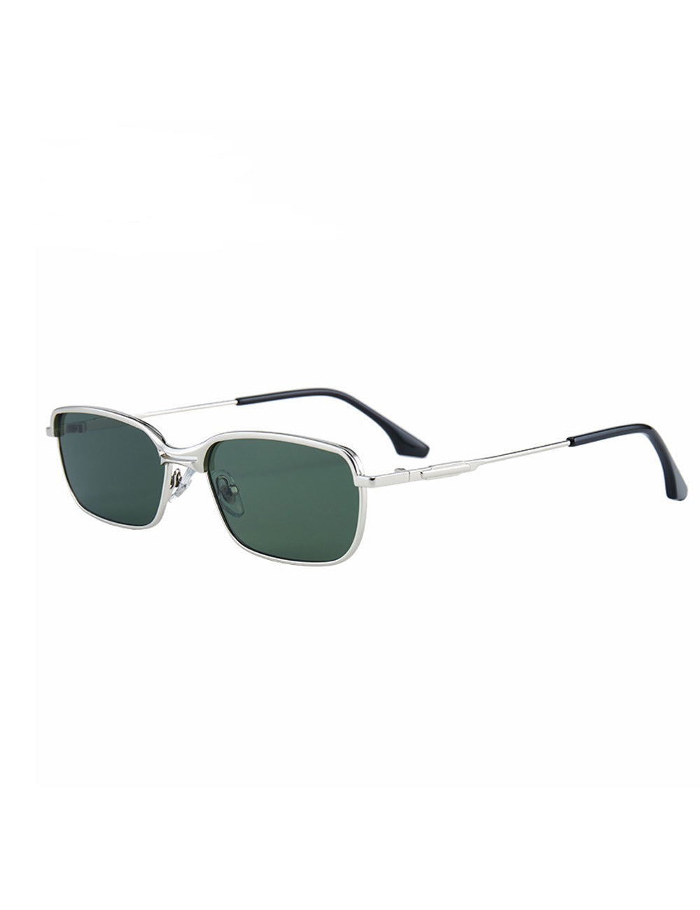 Retro Square Metal Frame Sun Glasses