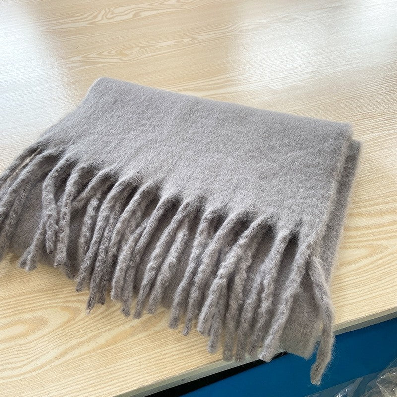 Soft And Cozy Solid Color Scarf