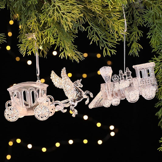 Christmas Wooden Candle Decorations