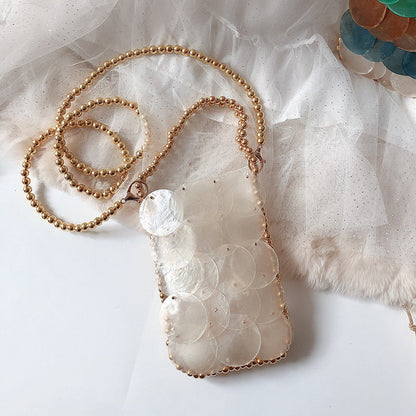 Colorful Shell Beads Chain Handmade Bags