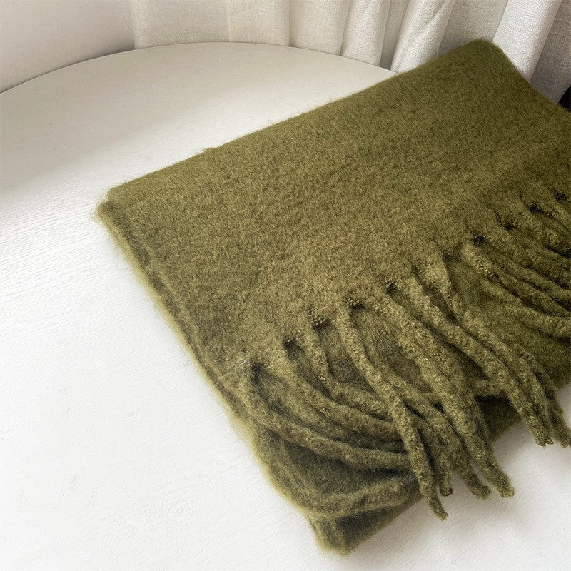 Soft And Cozy Solid Color Scarf