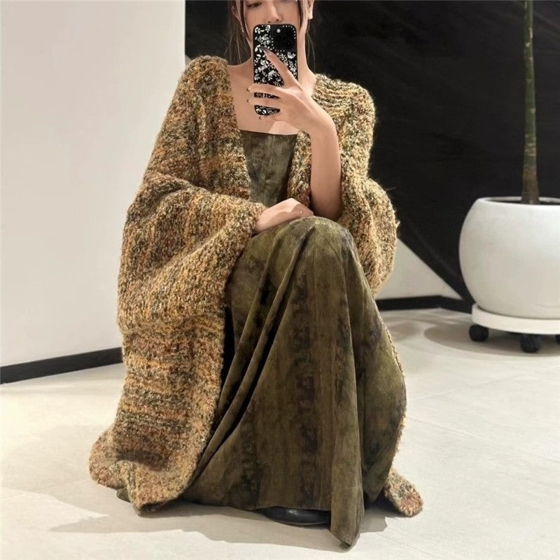 Loose Casual Sweater Coat