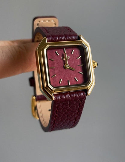 Vintage Premium Leather Band Watch