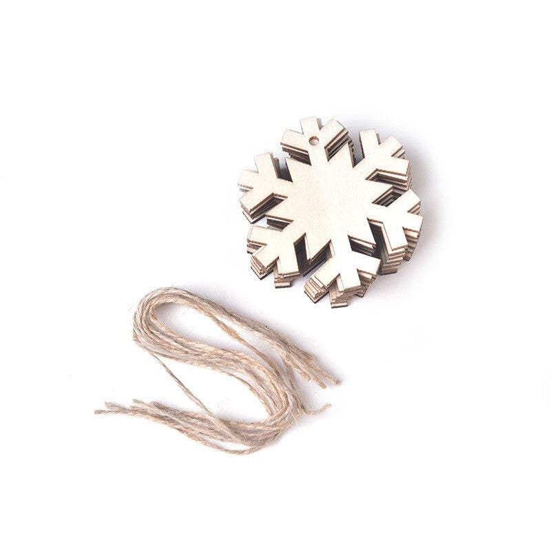 Christmas Wooden Candle Decorations