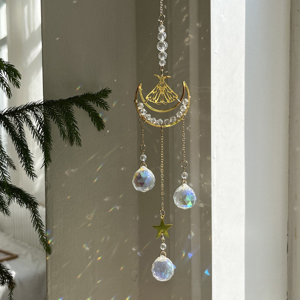 Hollow Out Butterfly Moon Hangings