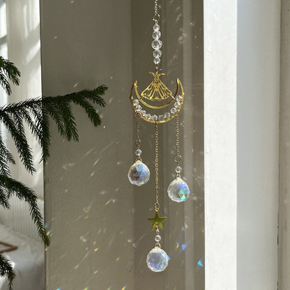 Hollow Out Butterfly Moon Hangings