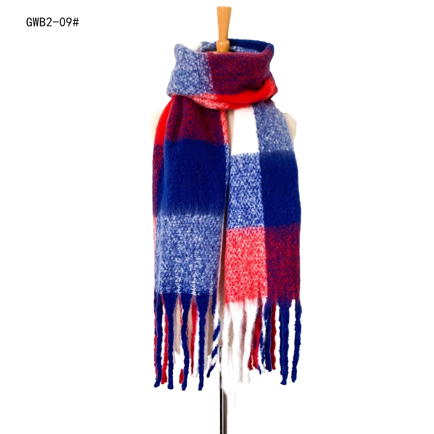 Stripe Tassel Soft Scarves