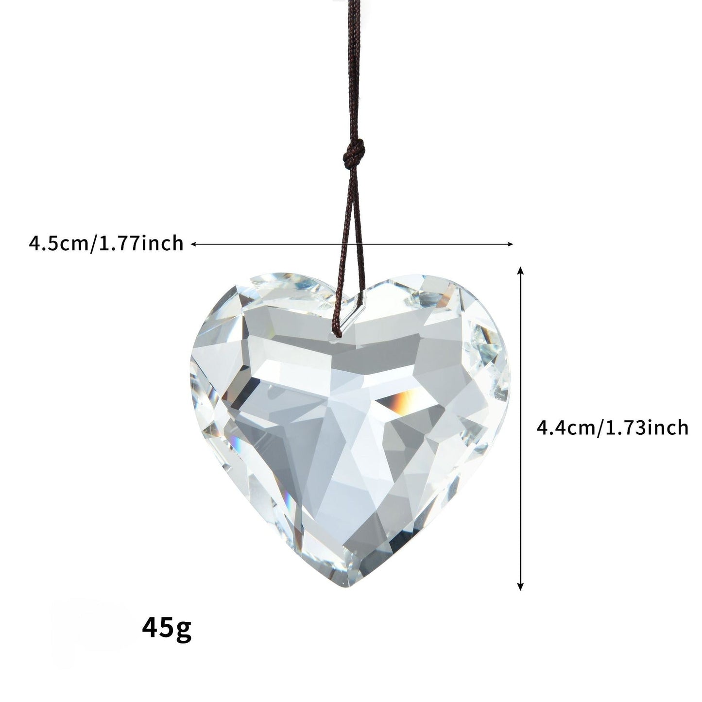 Simple Love Crystal Suncatcher Hangings