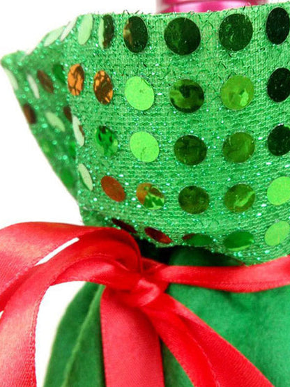 Christmas Decoration Wine Bags