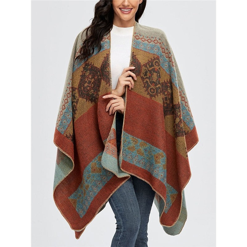 Vintage Slit Cashmere Scarf