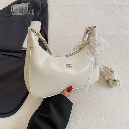 Retro Handbag With Pendant