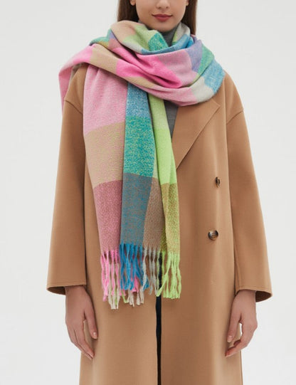 Colorful Tassel Sweet Scarves