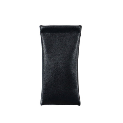 Trendy Protable  PU Leather Eyeglasses Pouch