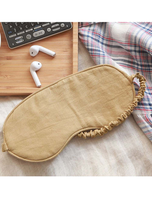 Pure Linen Sleep Blocking Light Eye Mask