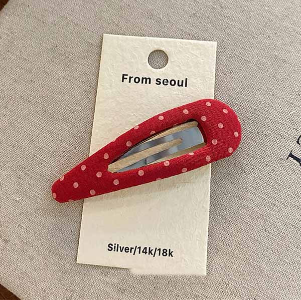 Polka Dot Sweet Cute Hair Clip