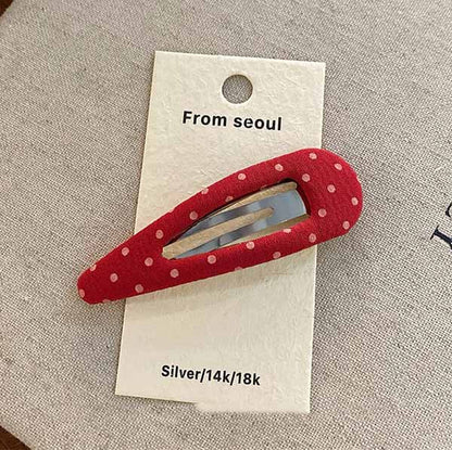 Polka Dot Sweet Cute Hair Clip