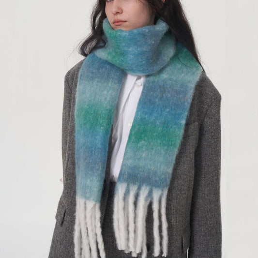 2+ Vintage Gradual Color Tassel Gloves