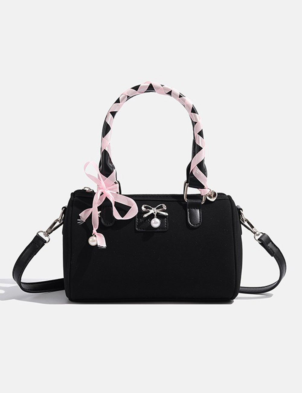 Bow Ribbon Square Shoulder Handbag