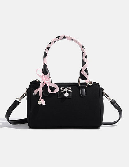 Bow Ribbon Square Shoulder Handbag
