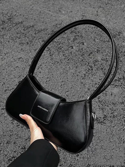 Geometric Split-Joint Zipper Bags Handbags