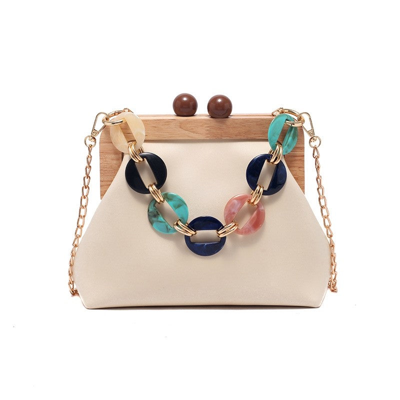 Multicolor Single Shoulder Crossbody Square Bag