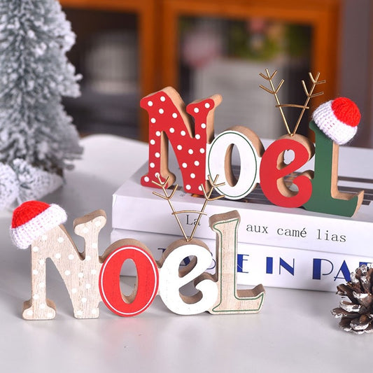 Christmas Wooden Candle Decorations