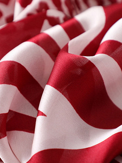 Leopard Sun-Protection Silk Scarf&Shawl