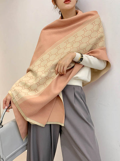 Stylish Split-Joint Warm Shawl&Scarf