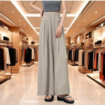 2-Pack High Waist Relaxed Fit Wide Leg Pants