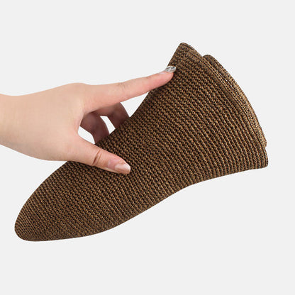 Casual Wide Brim Handwoven Straw Bucket Hat