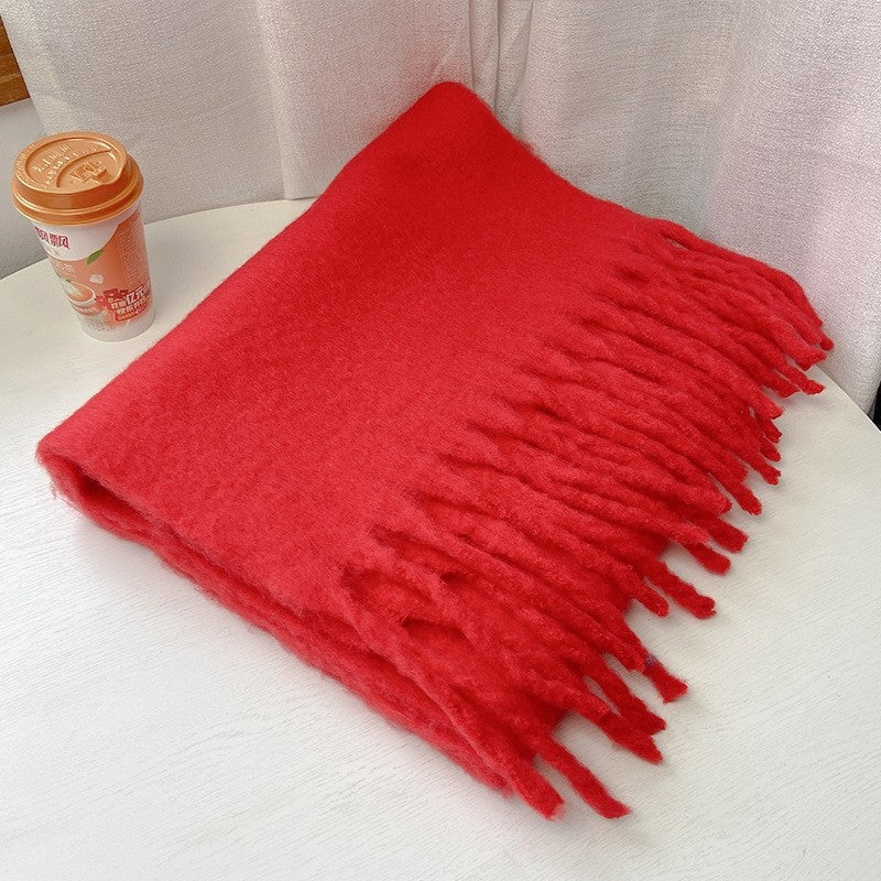 Soft And Cozy Solid Color Scarf