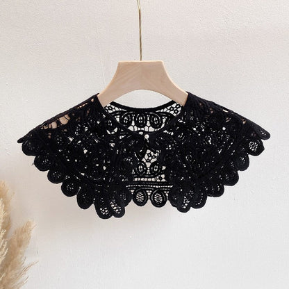 Contrast Color Faux Silk Long Scarf