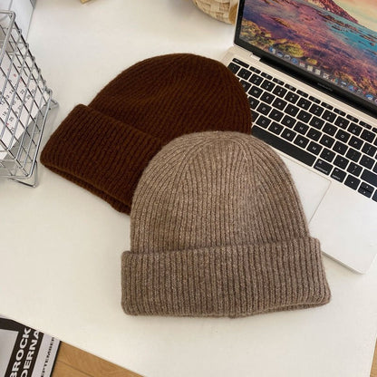 Solid Color Knit Beanie