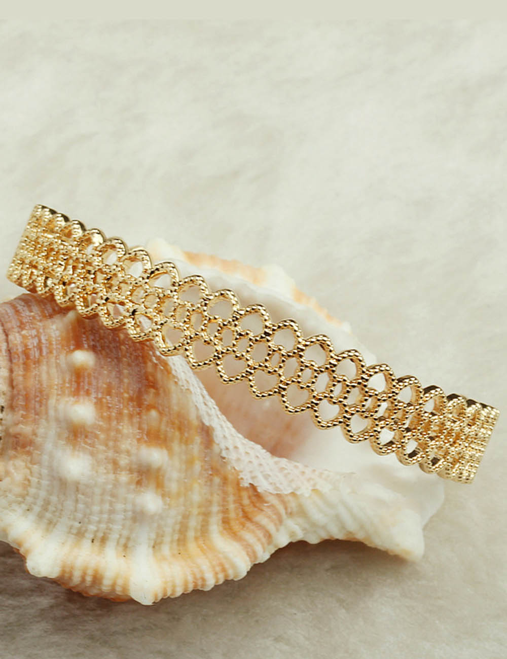 Hollow Lace Adjustable Floral Bracelets