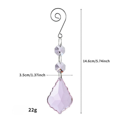 Leaf Crystal Pendant Suncatcher Hangings